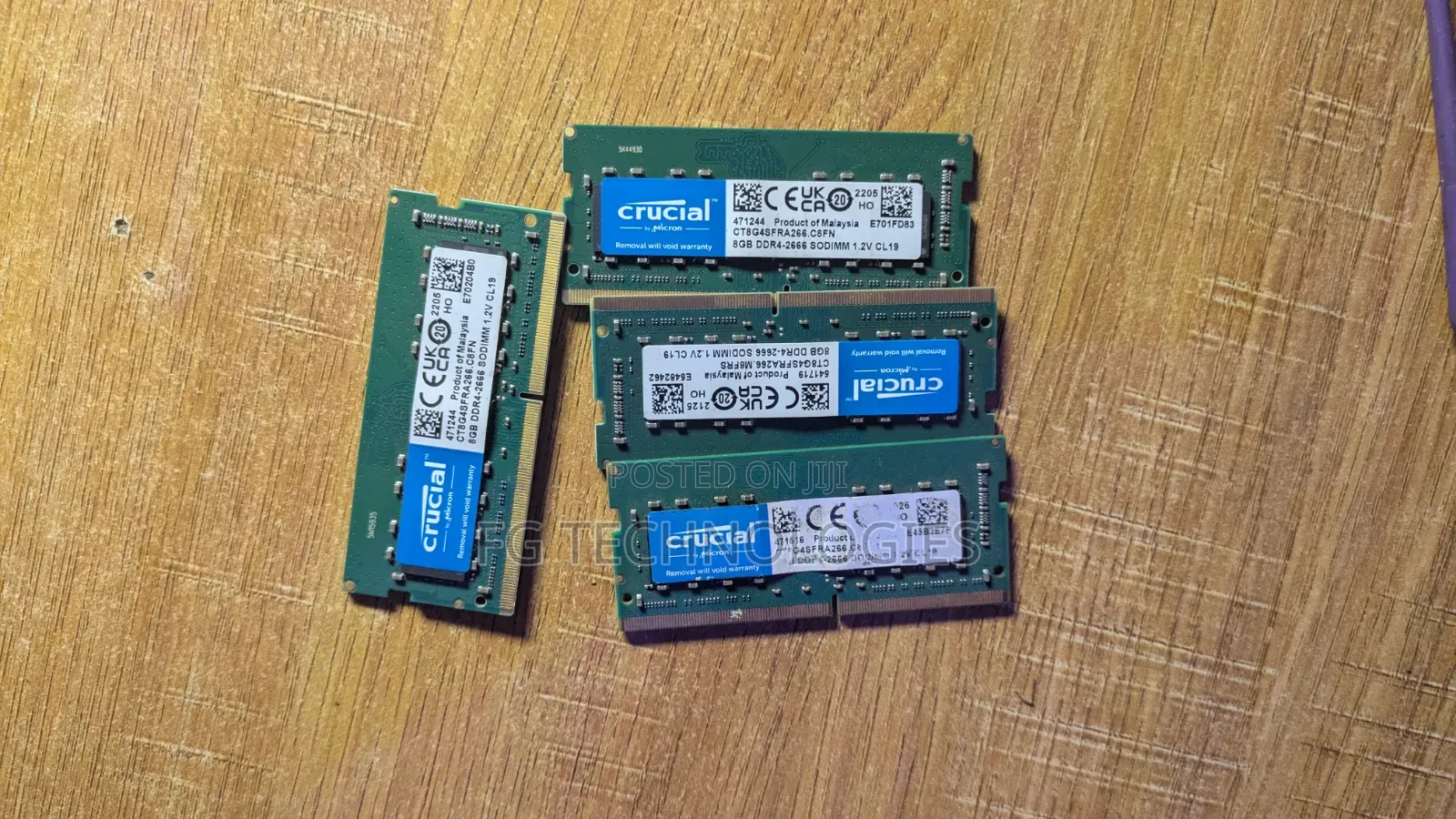 8GB DDR4 (PC4) Laptop Memory Card