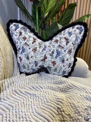Butterfly-Shape Throw Pillow