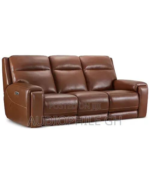 Varsani 90" and 40" Zero Gravity Leather Recliner Sofa Set