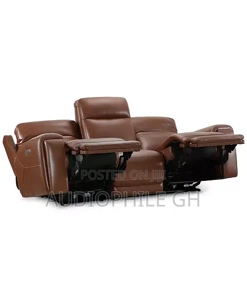 Varsani 90" and 40" Zero Gravity Leather Recliner Sofa Set