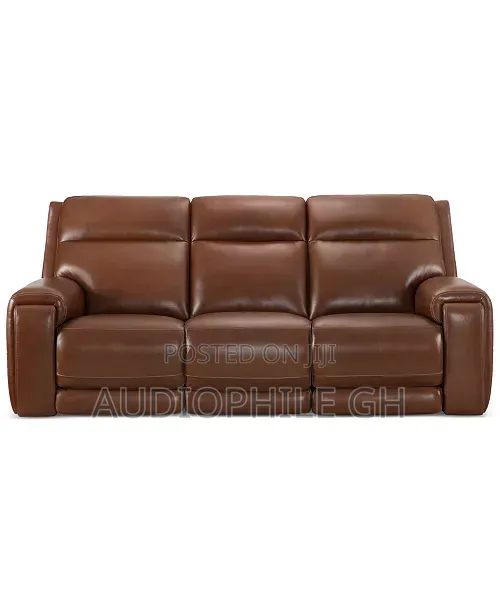 Varsani 90" and 40" Zero Gravity Leather Recliner Sofa Set