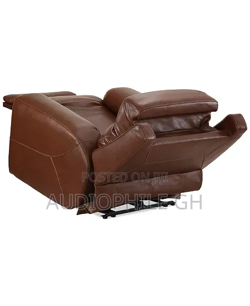Varsani 90" and 40" Zero Gravity Leather Recliner Sofa Set