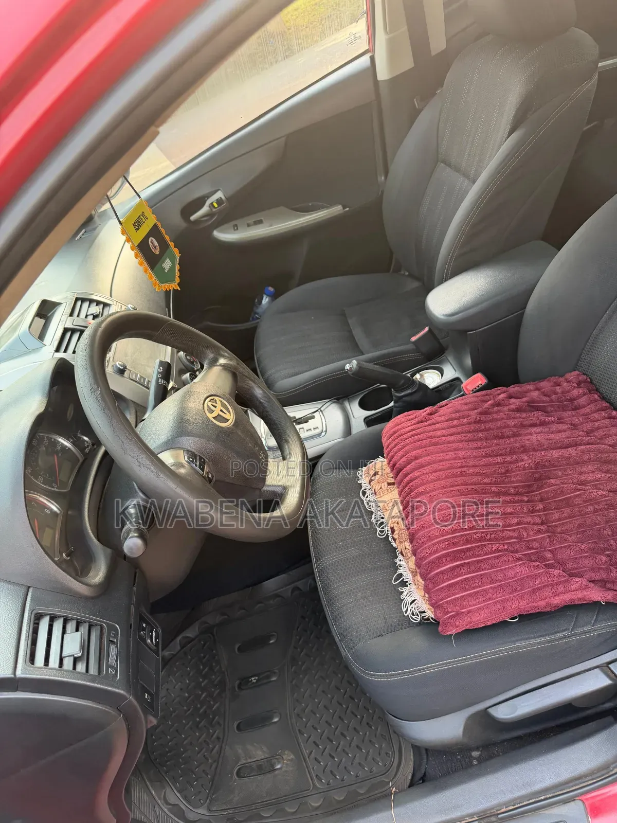 Toyota Corolla S Special Edition 4dr Sedan (1.8L 4cyl 4A) 2013 Red