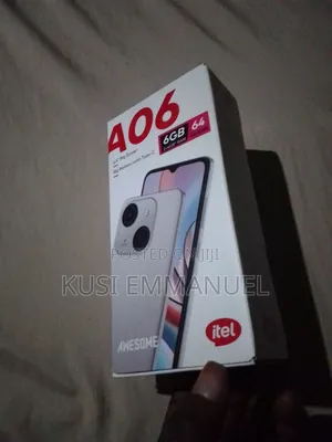 New Itel A06 64 GB Silver