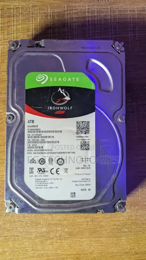 4TB SATA Hard Drive – NAS Storage (CCTV)