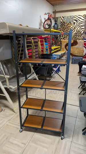 5-Tier Foldable Storage Shelf