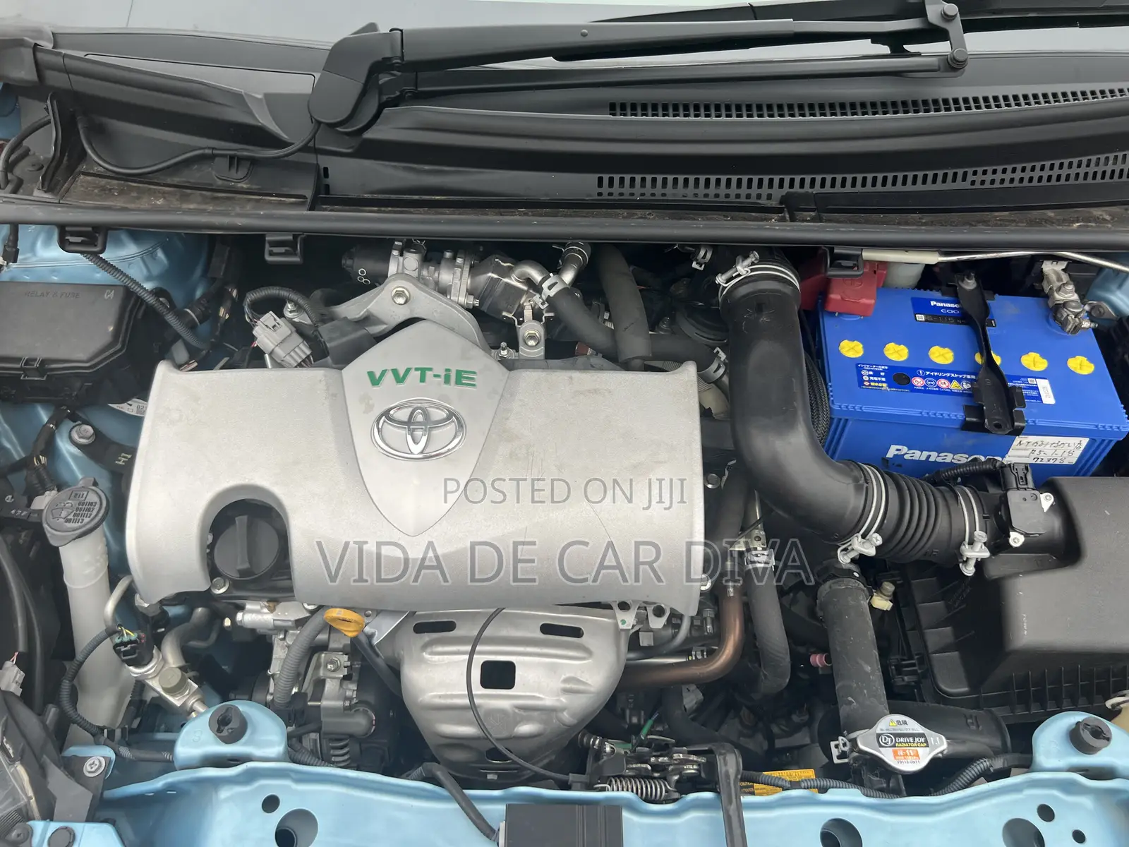 Toyota Vitz 1.3 FWD 5dr 2015 Blue