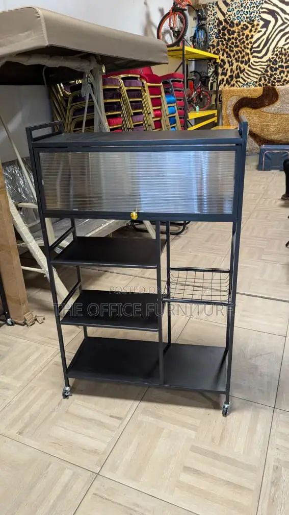 Multi-Functional Storage Cart
