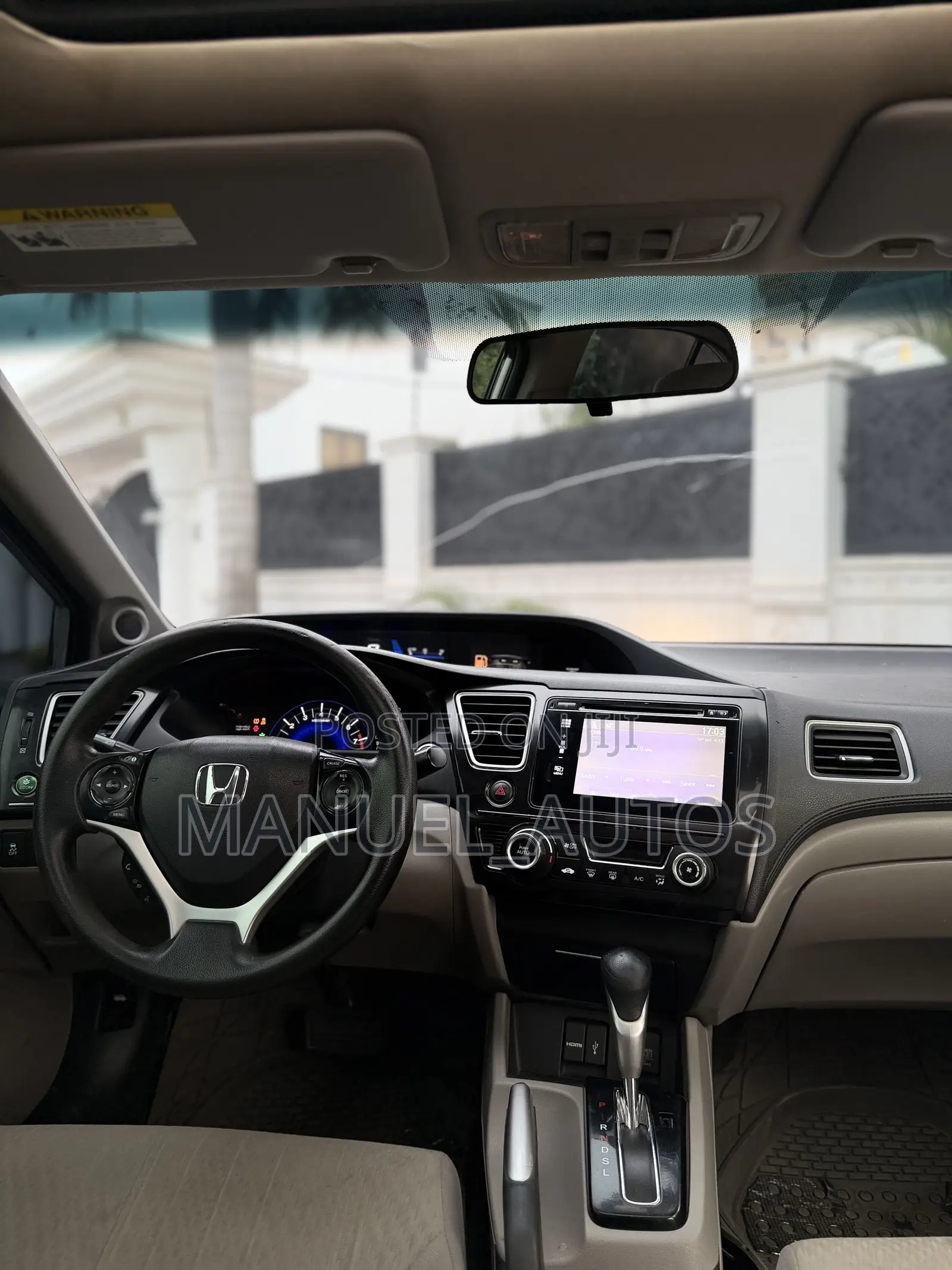Honda Civic EX-L 4dr Sedan (1.8L 4cyl CVT) 2015 Silver
