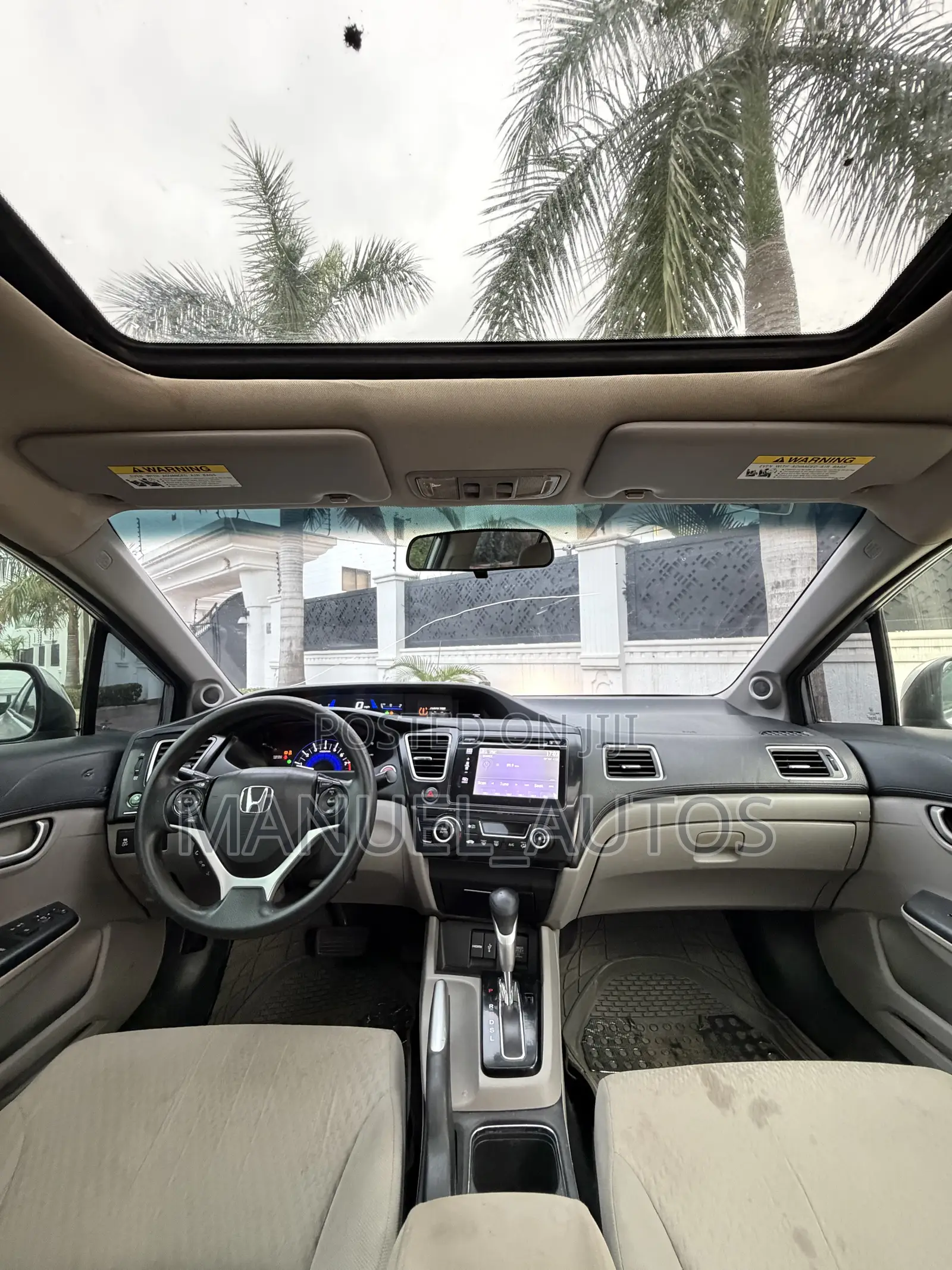 Honda Civic EX-L 4dr Sedan (1.8L 4cyl CVT) 2015 Silver