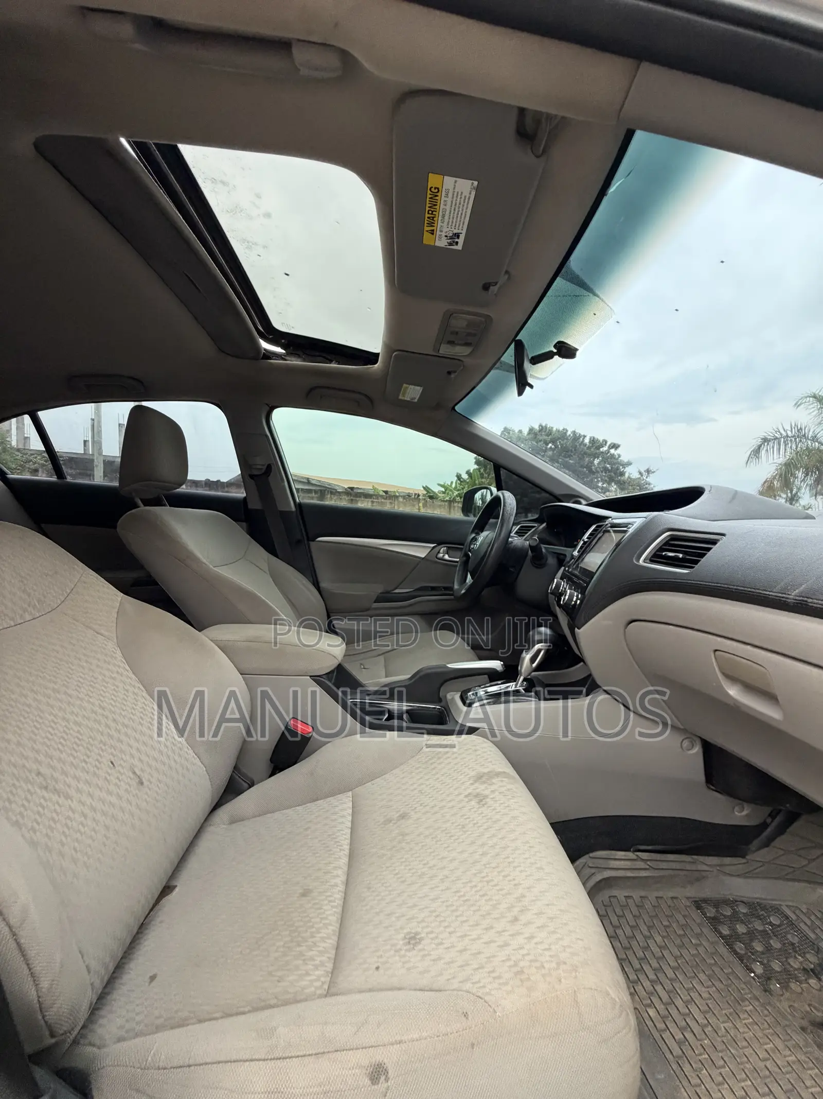 Honda Civic EX-L 4dr Sedan (1.8L 4cyl CVT) 2015 Silver