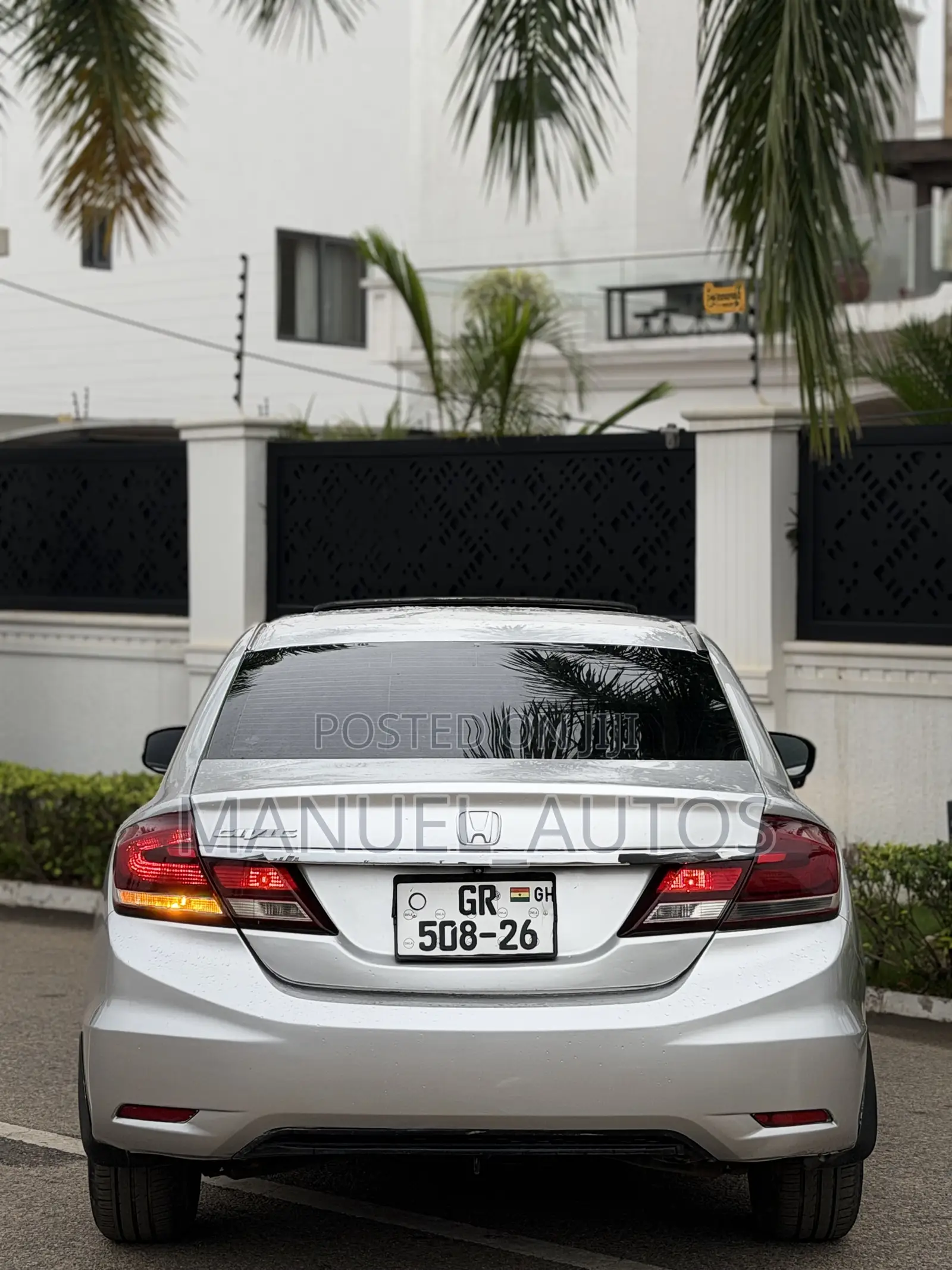Honda Civic EX-L 4dr Sedan (1.8L 4cyl CVT) 2015 Silver