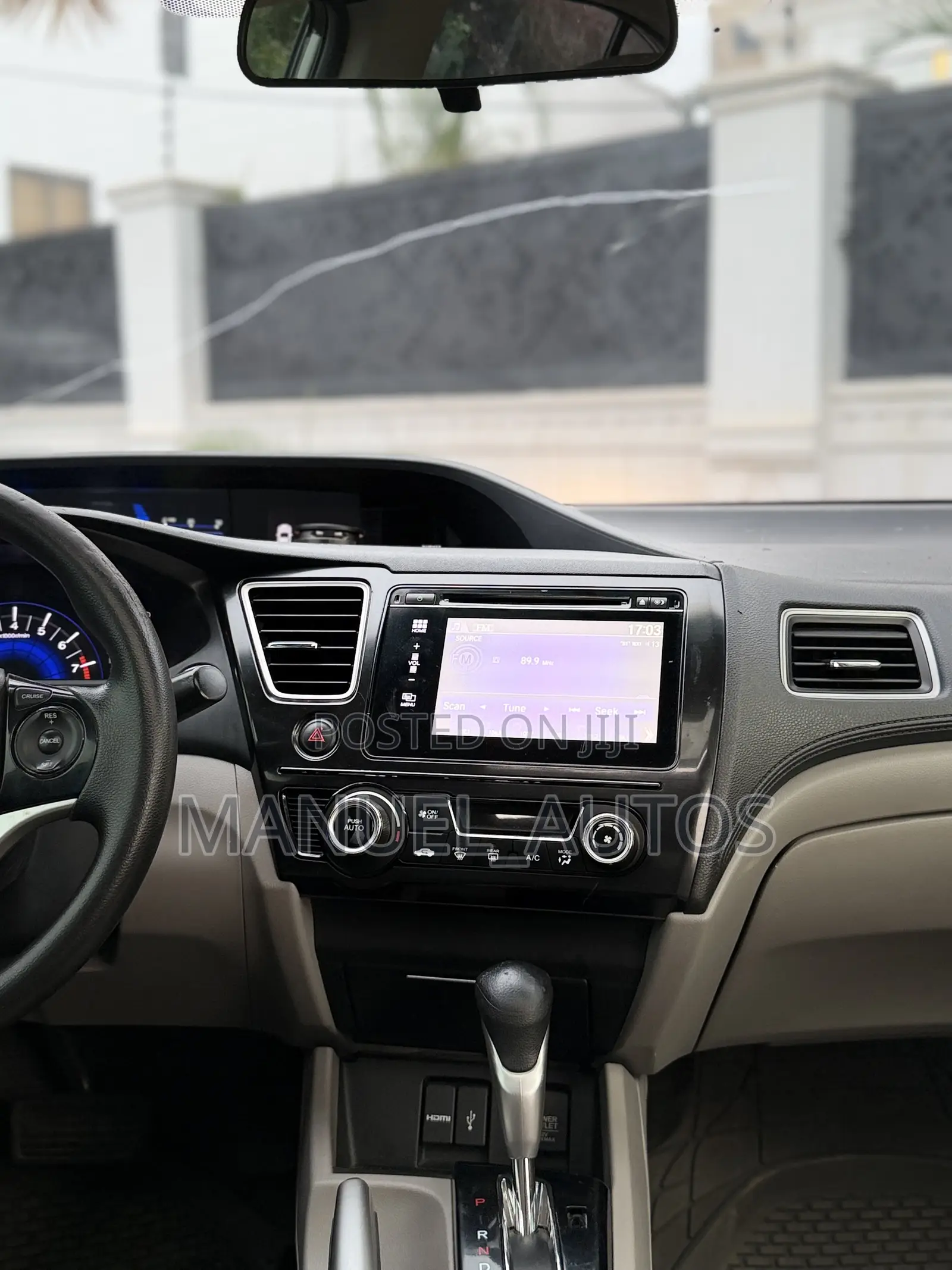 Honda Civic EX-L 4dr Sedan (1.8L 4cyl CVT) 2015 Silver