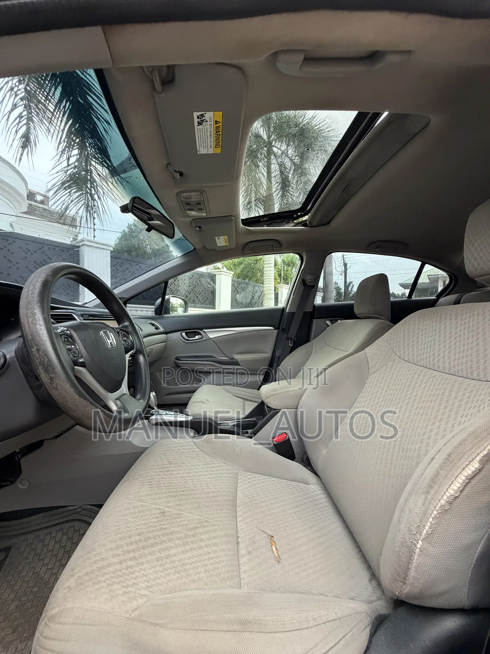Honda Civic EX-L 4dr Sedan (1.8L 4cyl CVT) 2015 Silver