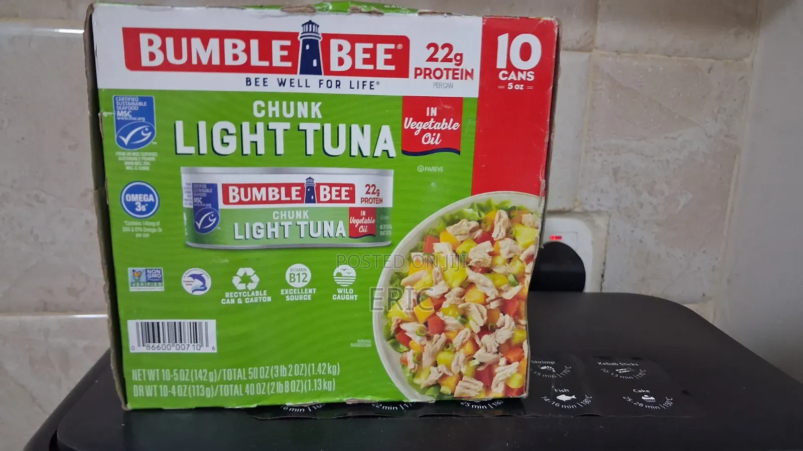 Bumble Bee Light Tuna in Oil. 10cans