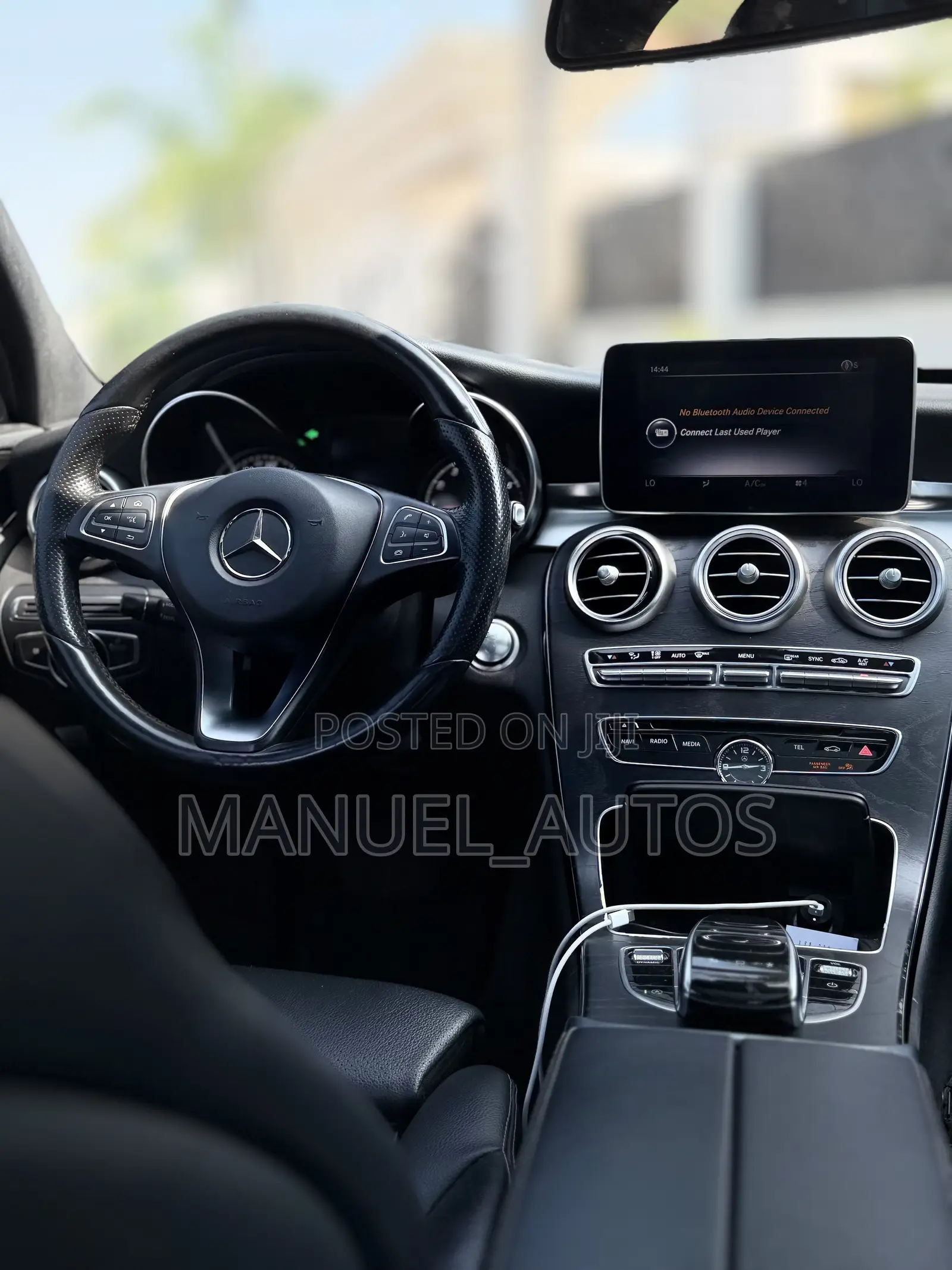 Mercedes-Benz C300 Sport 4Matic Sedan AWD (2.0L 4cyl 7A) 2017 White