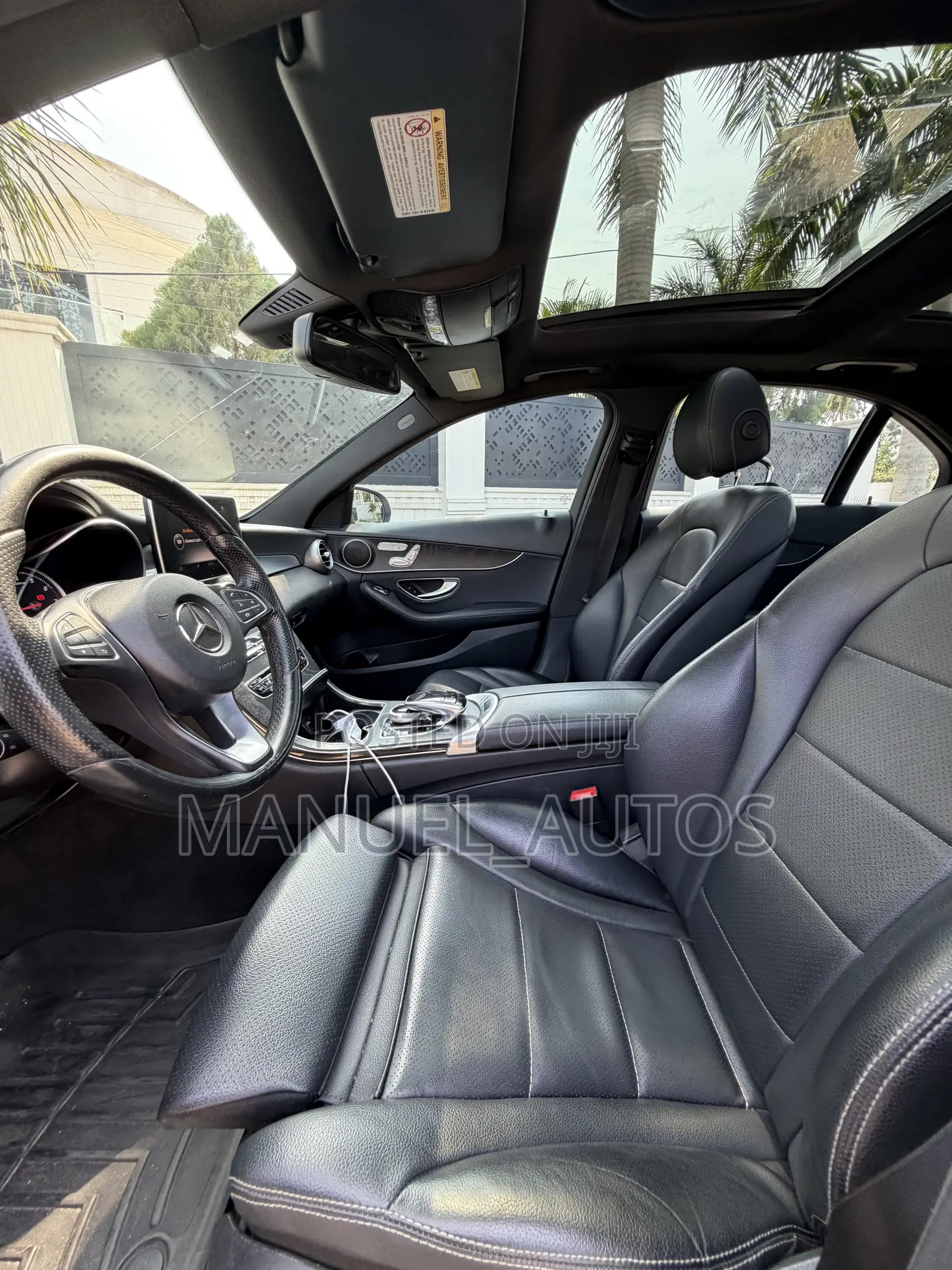 Mercedes-Benz C300 Sport 4Matic Sedan AWD (2.0L 4cyl 7A) 2017 White