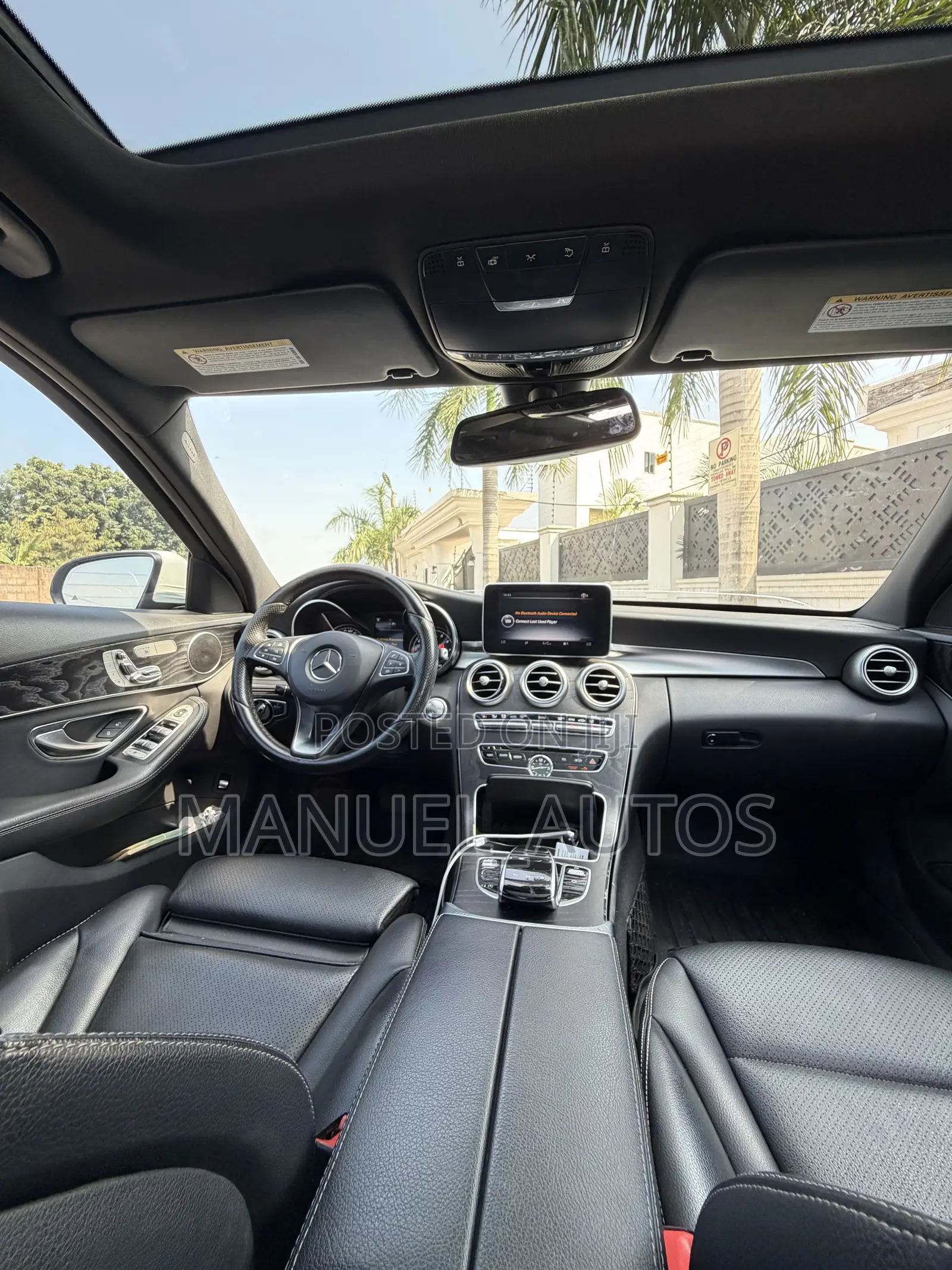 Mercedes-Benz C300 Sport 4Matic Sedan AWD (2.0L 4cyl 7A) 2017 White