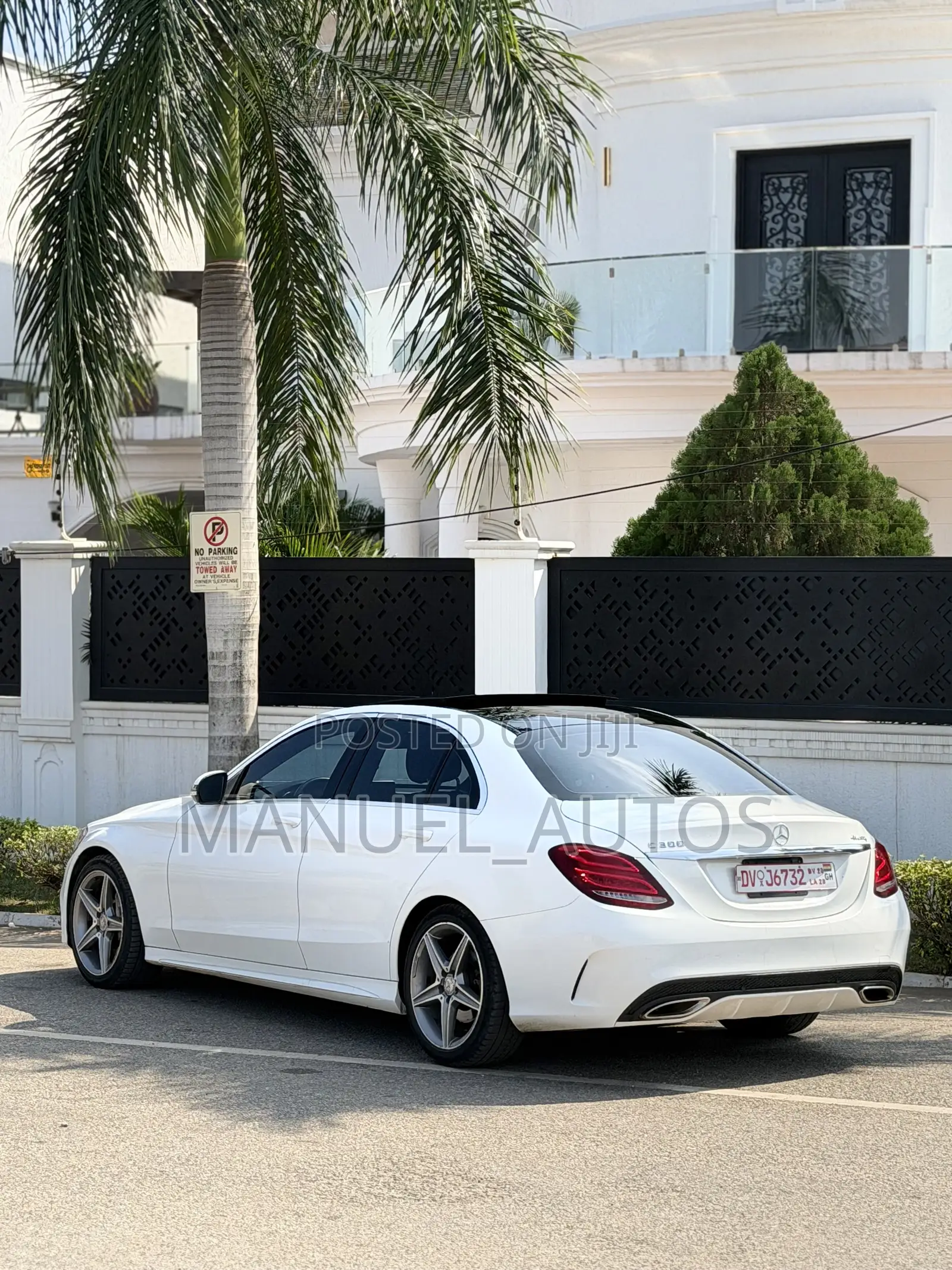 Mercedes-Benz C300 Sport 4Matic Sedan AWD (2.0L 4cyl 7A) 2017 White