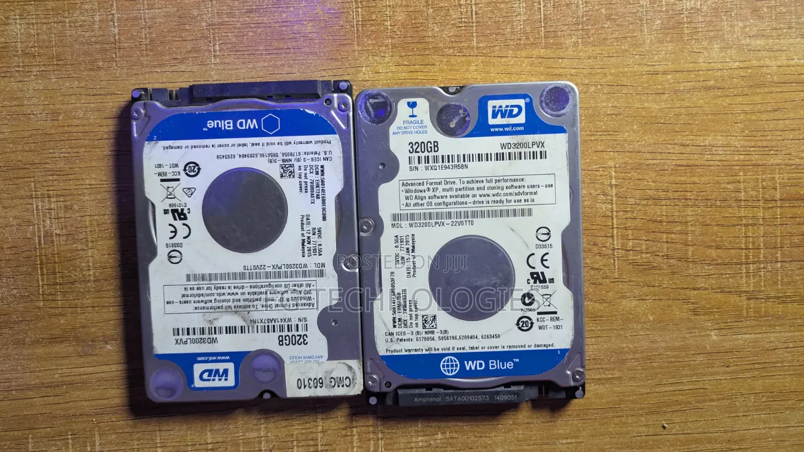 320GB WD Blue Laptop Hard Drive – SATA 2.5-Inch HDD