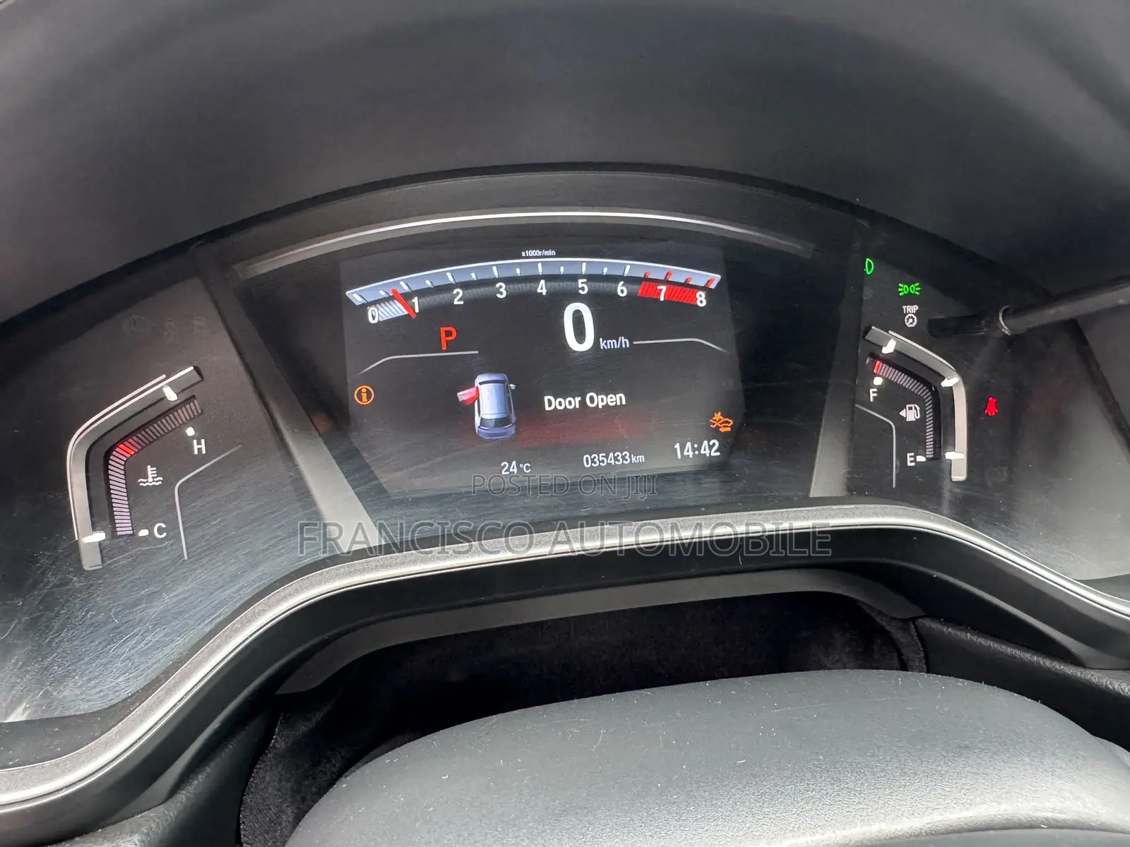 Honda CR-V Touring AWD 2020 Red