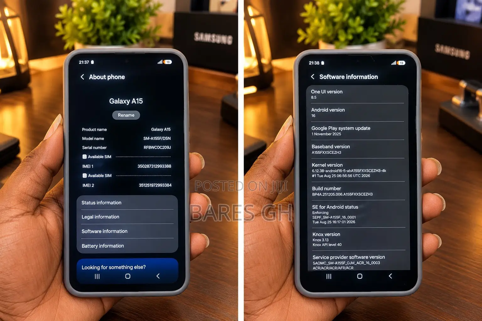 Samsung Galaxy A15 128 GB Black