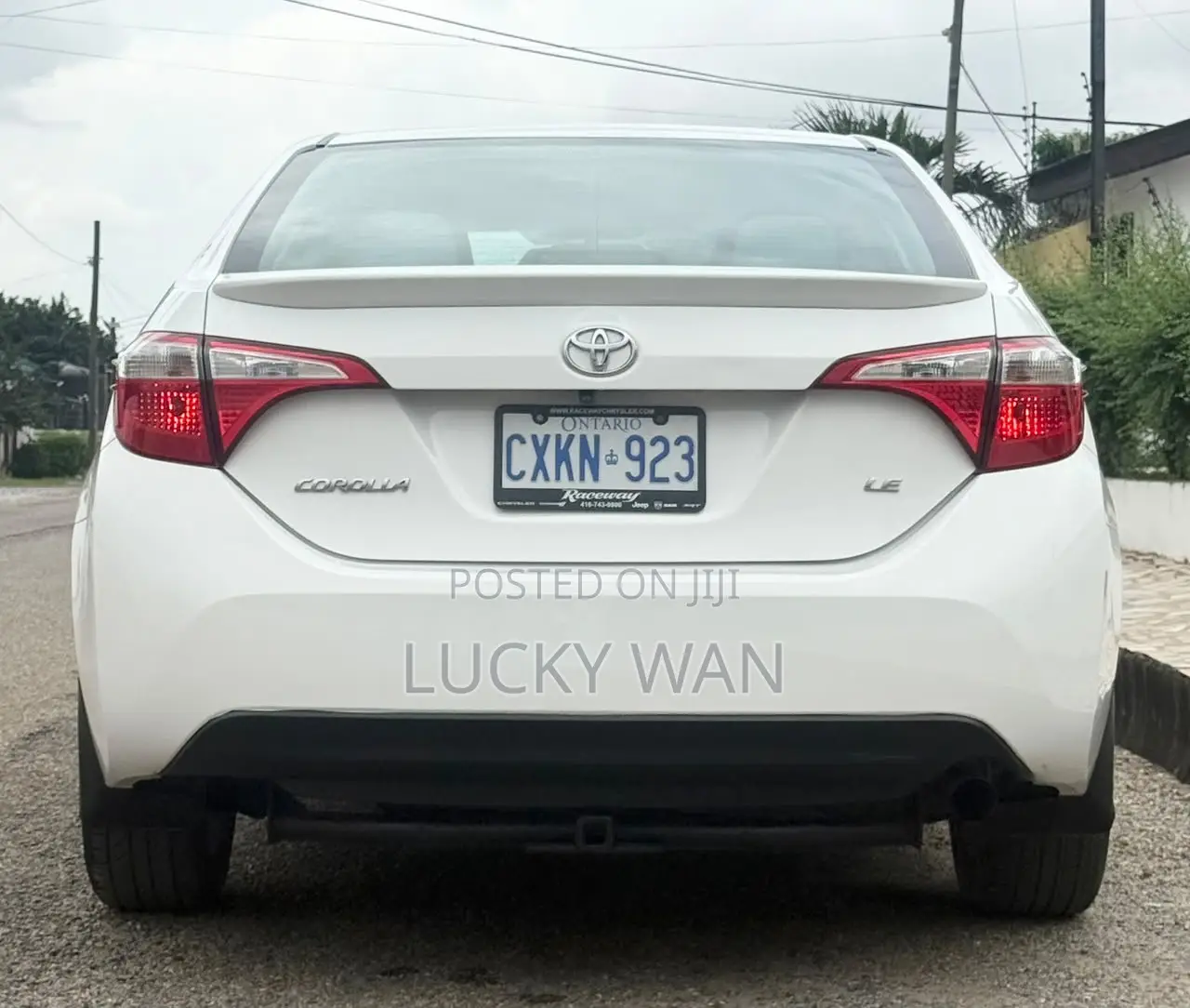 Toyota Corolla 2016 White