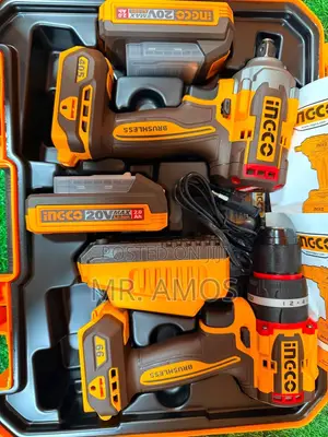 Cordless 405nm Impact Driver + Impact Drill 2PCs Combo Kit - CKLI20286