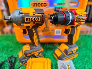 Cordless 405nm Impact Driver + Impact Drill 2PCs Combo Kit - CKLI20286