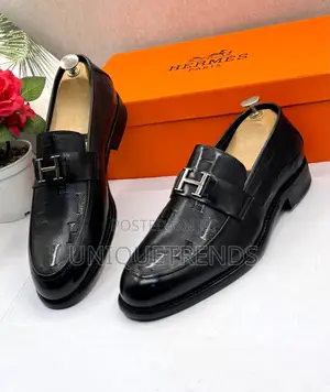 Designer Executive Leather Men’s Loafers – Pure Class