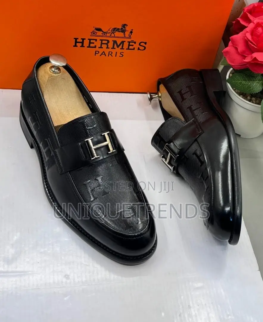 Designer Executive Leather Men’s Loafers – Pure Class