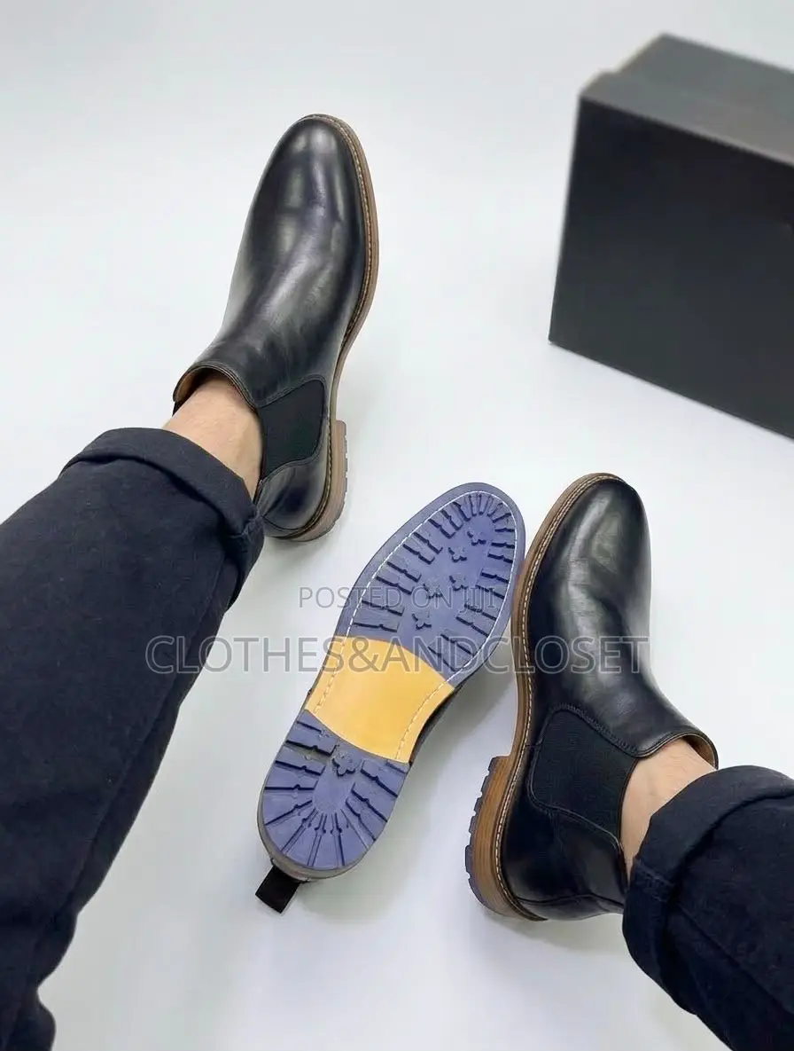 Polo Premium Leather Executive Chelsea Boots