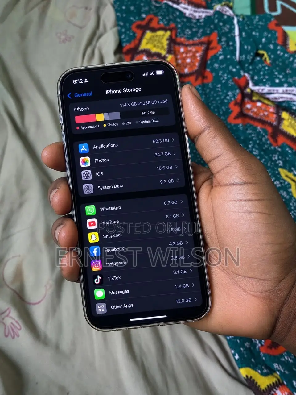 New Apple iPhone 16 Pro 256 GB Black