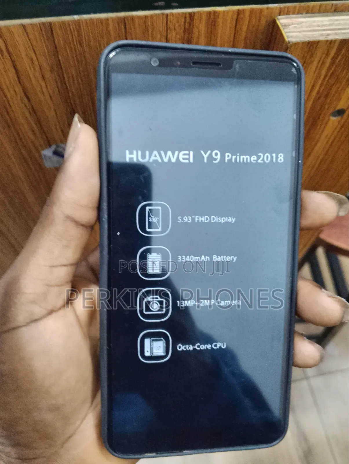 New Huawei Y9 Prime 128 GB Black