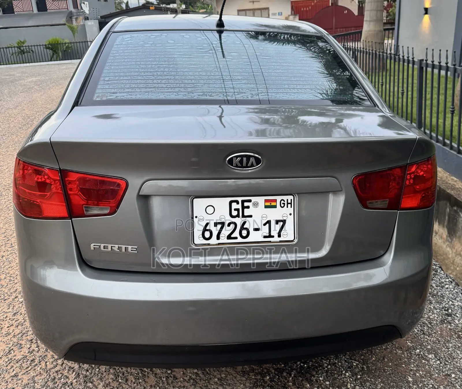 Kia Forte EX Sedan 2011 Gray