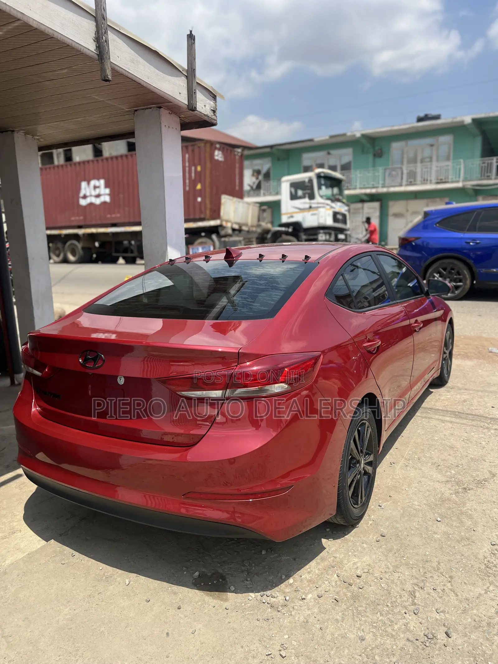 Hyundai Elantra 2017 Burgundy
