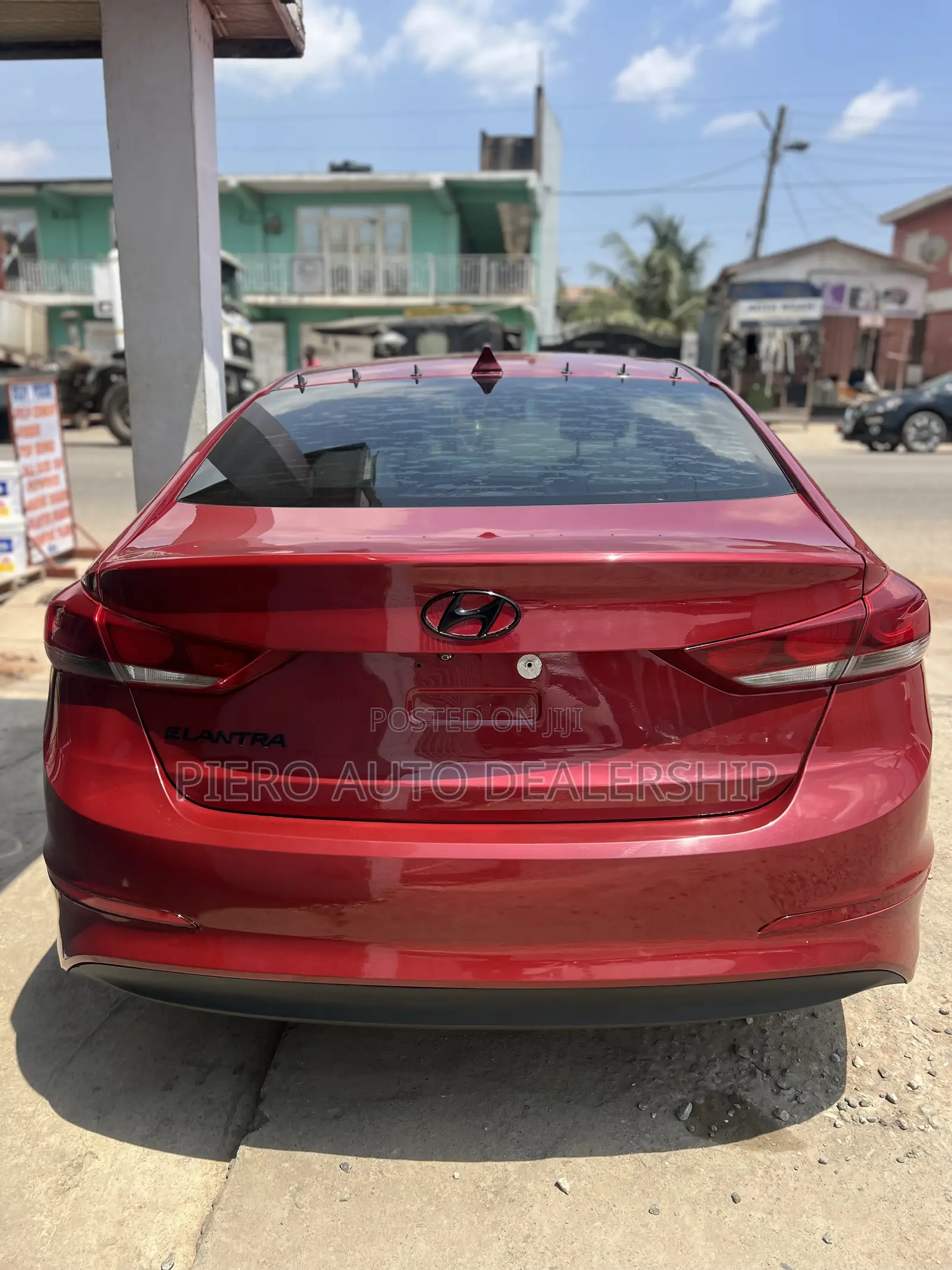 Hyundai Elantra 2017 Burgundy