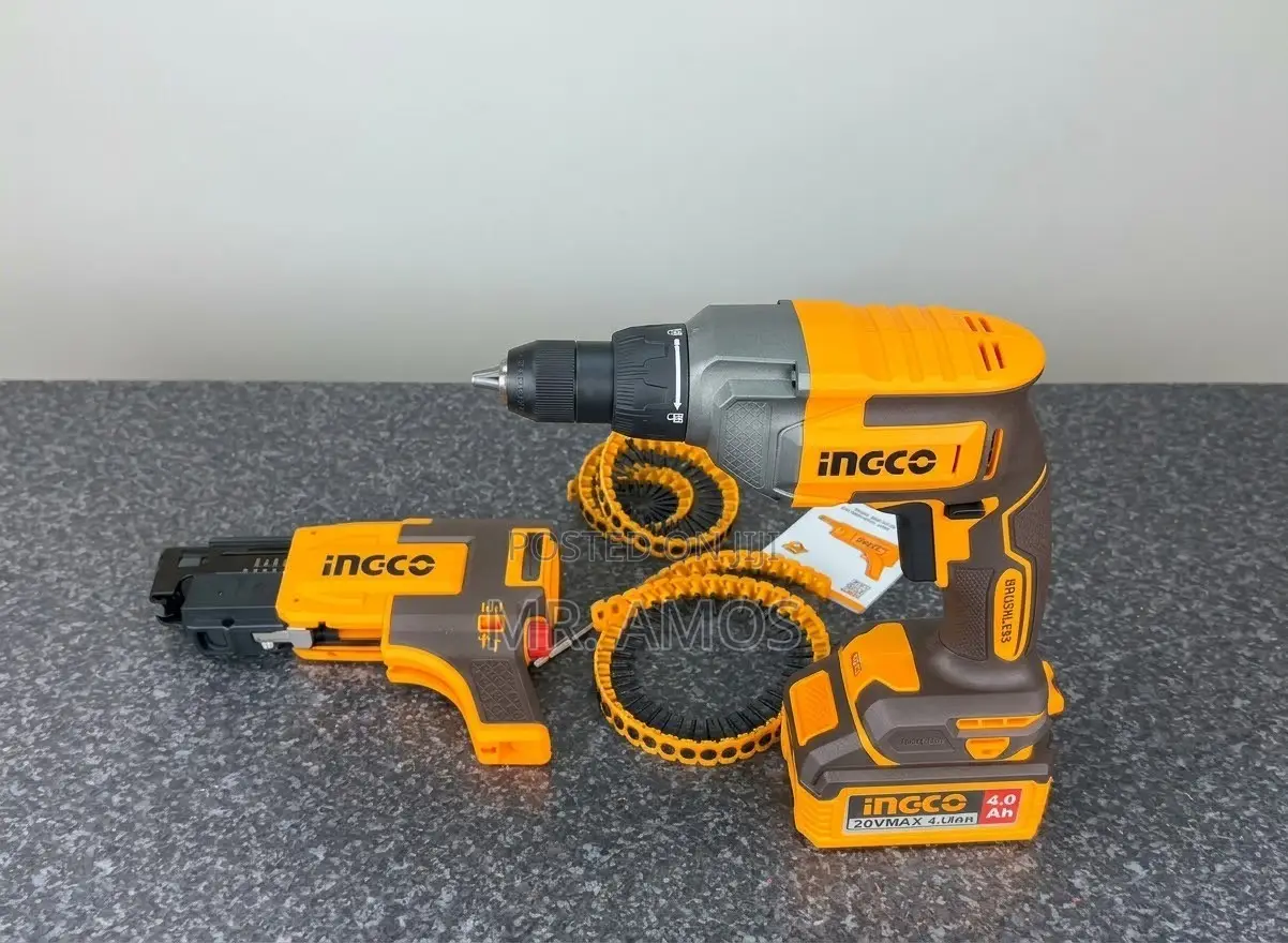 2 in 1 Cordless Drywall Screwdriver With Magazine Set - CDSLI204268