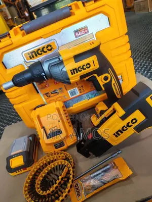 2 in 1 Cordless Drywall Screwdriver With Magazine Set - CDSLI204268