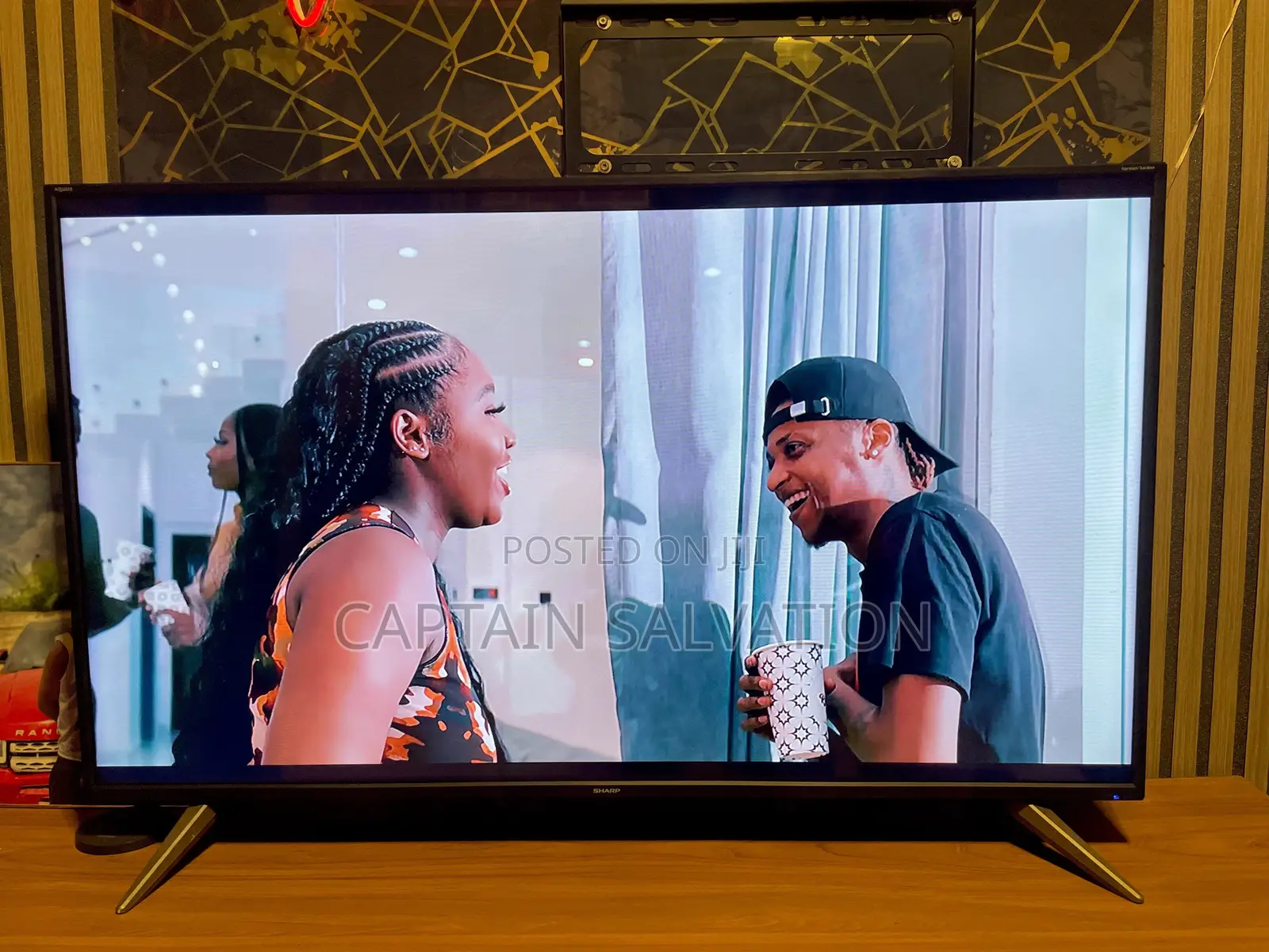 Sharp Smart Digital Satellite TV 50inches Uk Used