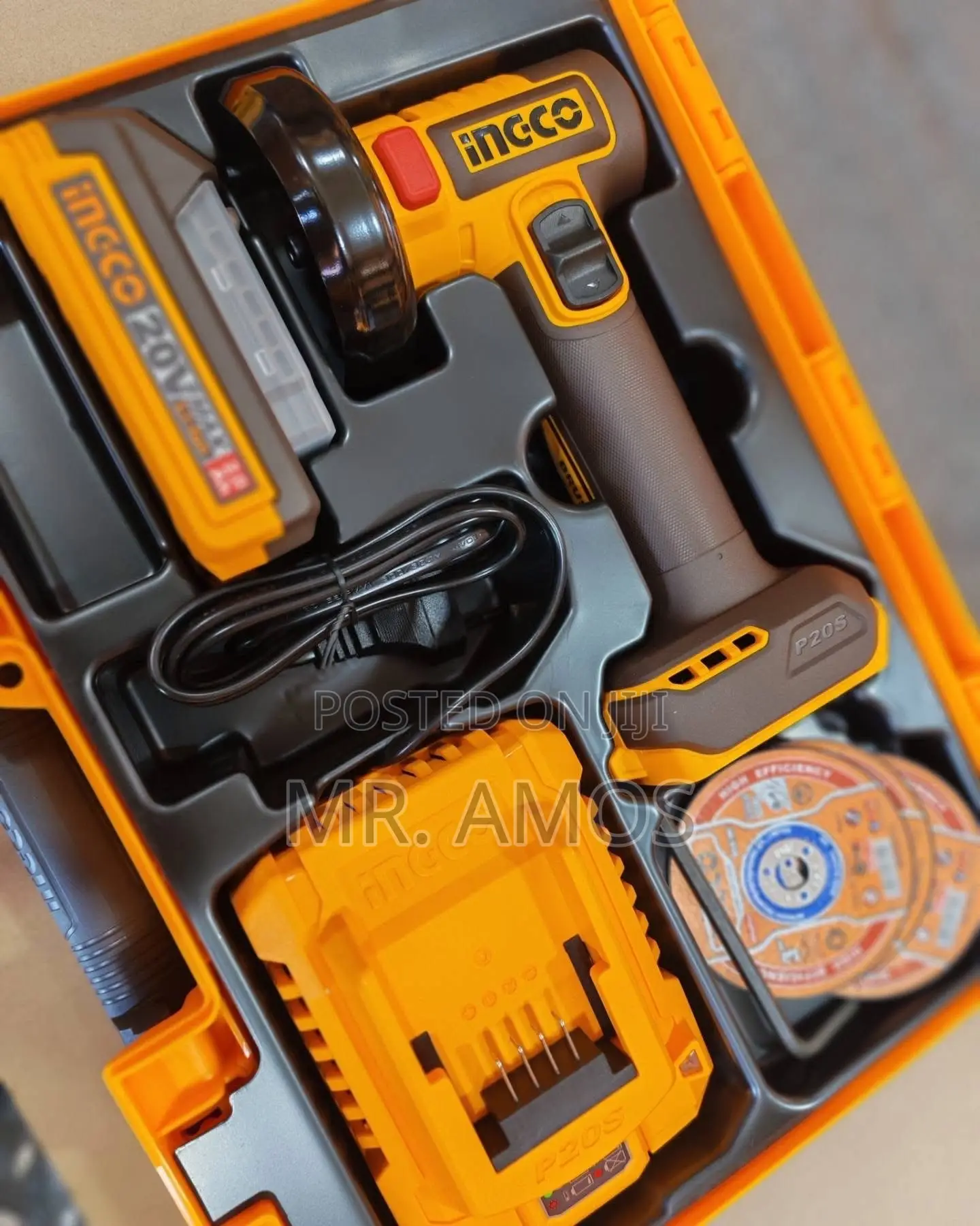3” Cordless Mini Cut-Off Tool With 3Pcs Discs - CAGLI207625