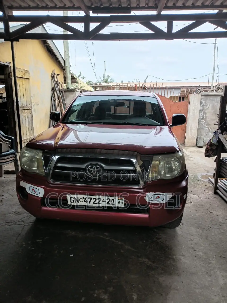Toyota Tacoma Access Cab Automatic 2012 Red