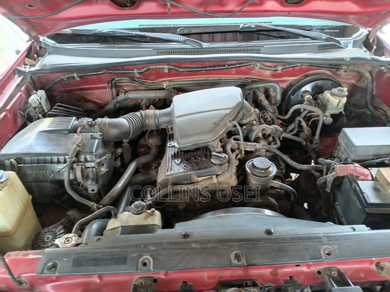 Toyota Tacoma Access Cab Automatic 2012 Red