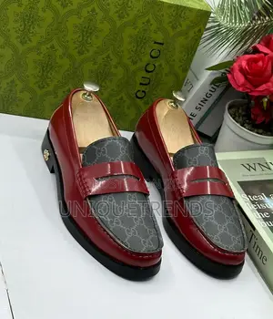 Authentic GUCCI Patent Leather Penny Loafers