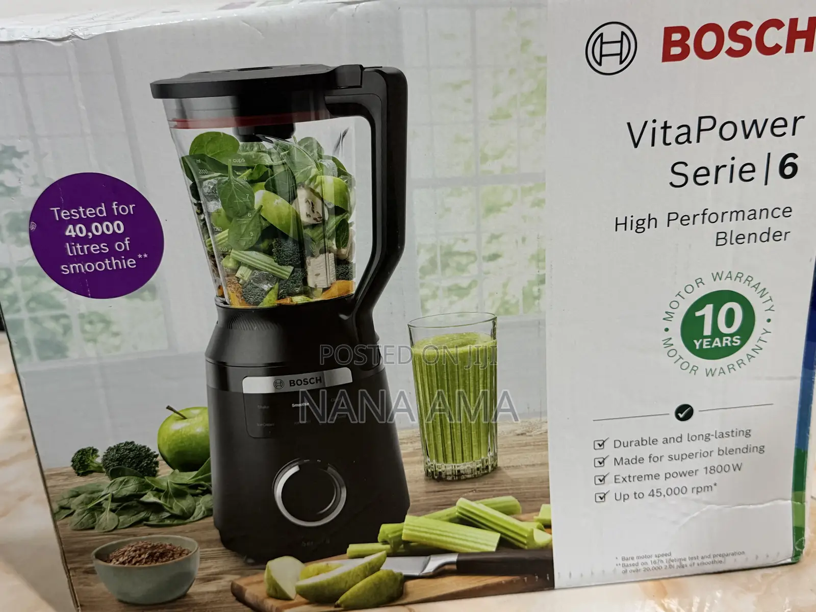 Bosh High Speed Stand Mixer 1800W ,Made in Germany