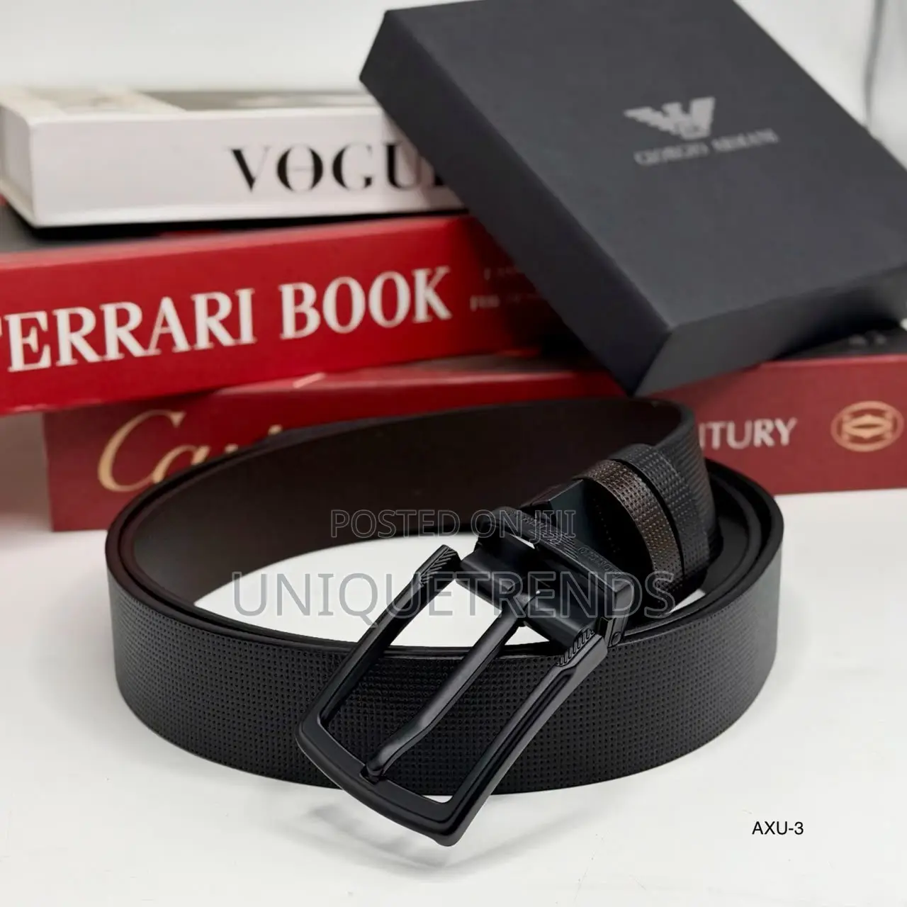 Elegant Men's HERMES High Quality Leather Belt