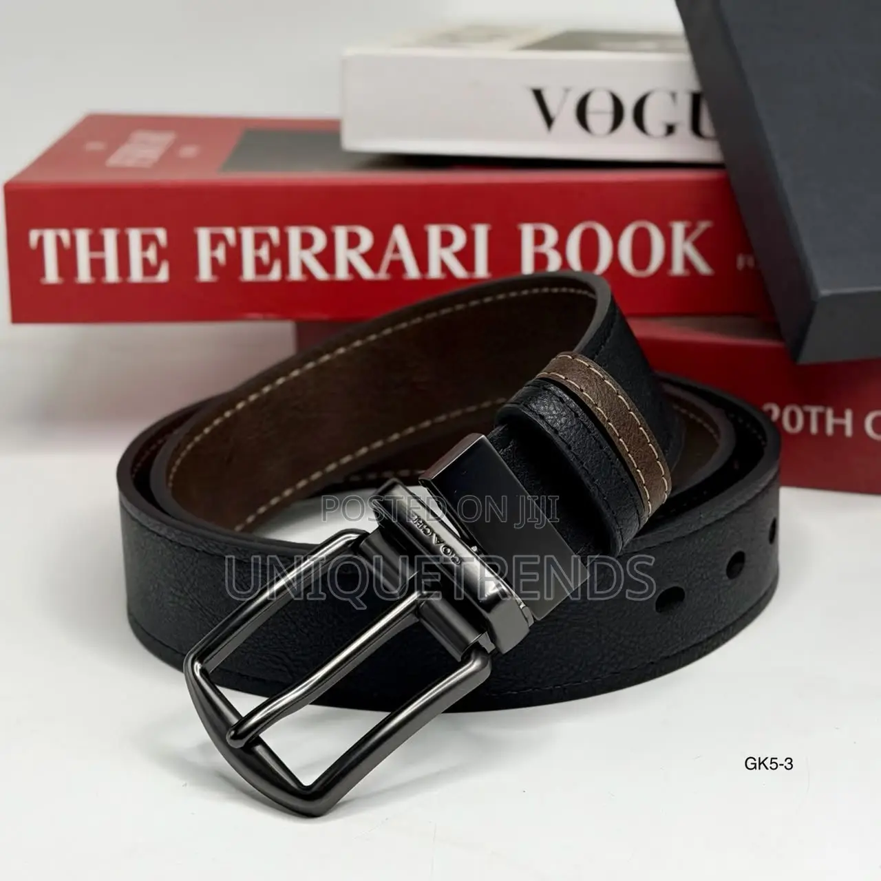 Elegant Men's HERMES High Quality Leather Belt
