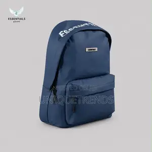 ESSENTIALS Water-Resistant Two-Tone Backpack