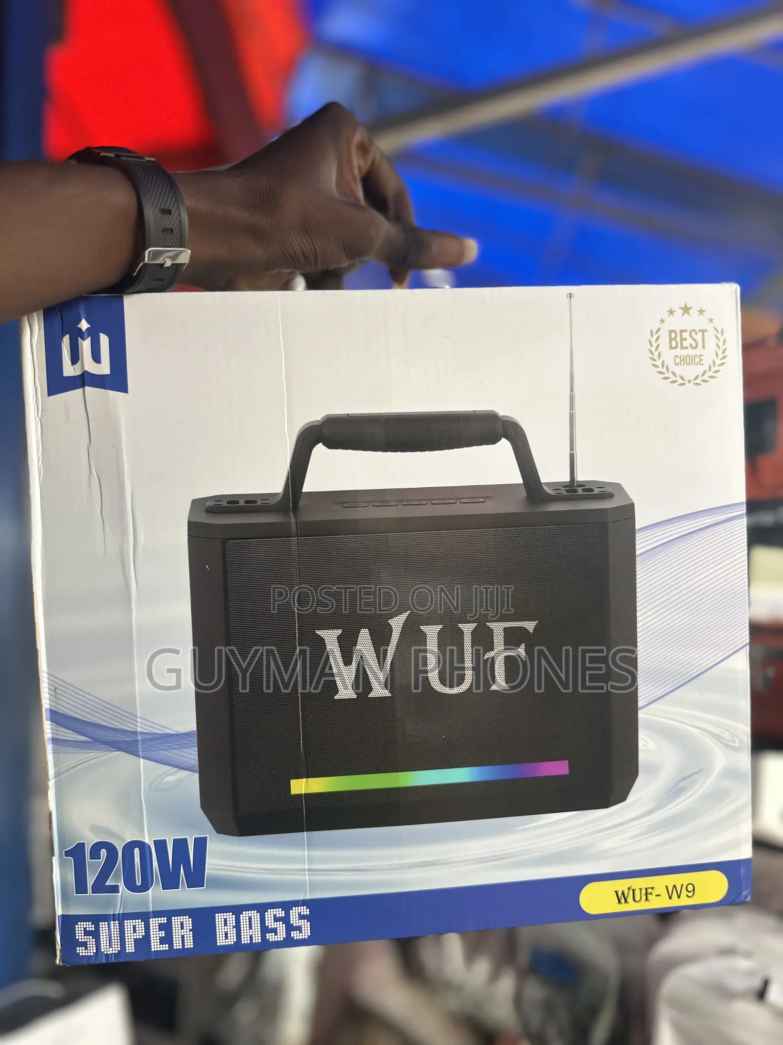 WUF WUF-W9 Portable Speaker