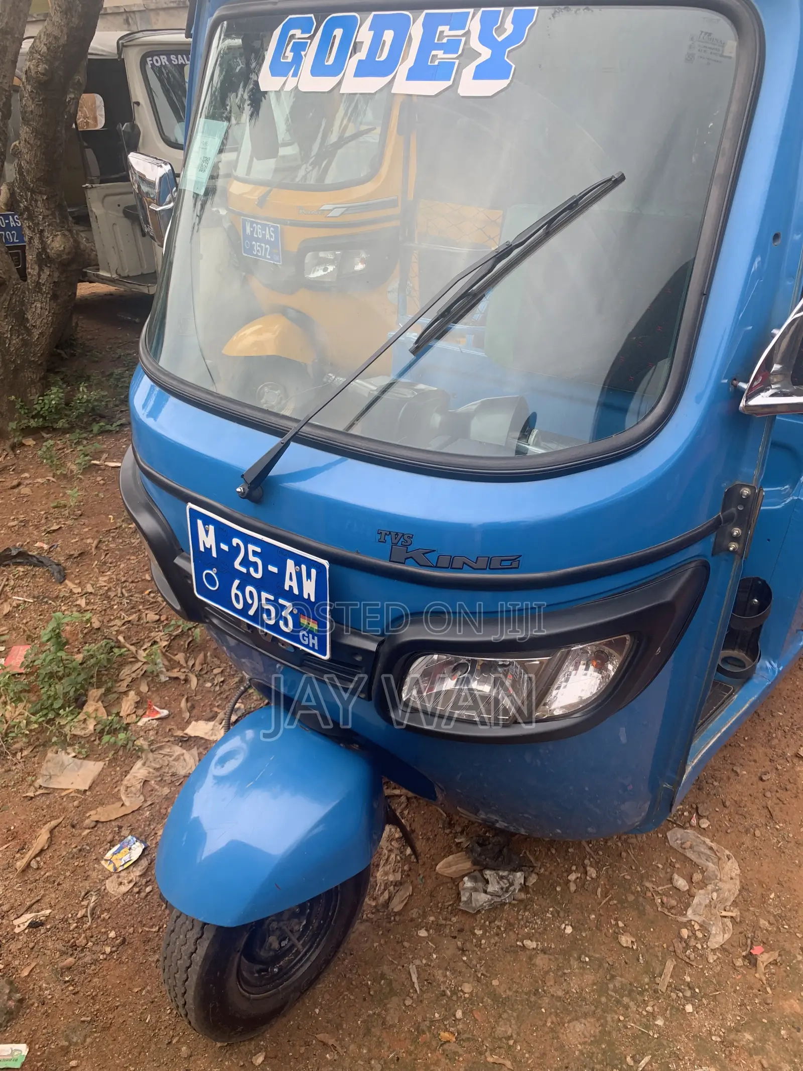 TVS King Deluxe Plus iTouch Start 2025 Blue